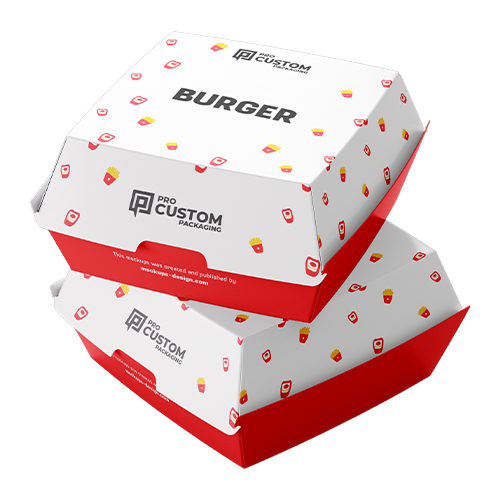 Custom Printed Burger Boxes